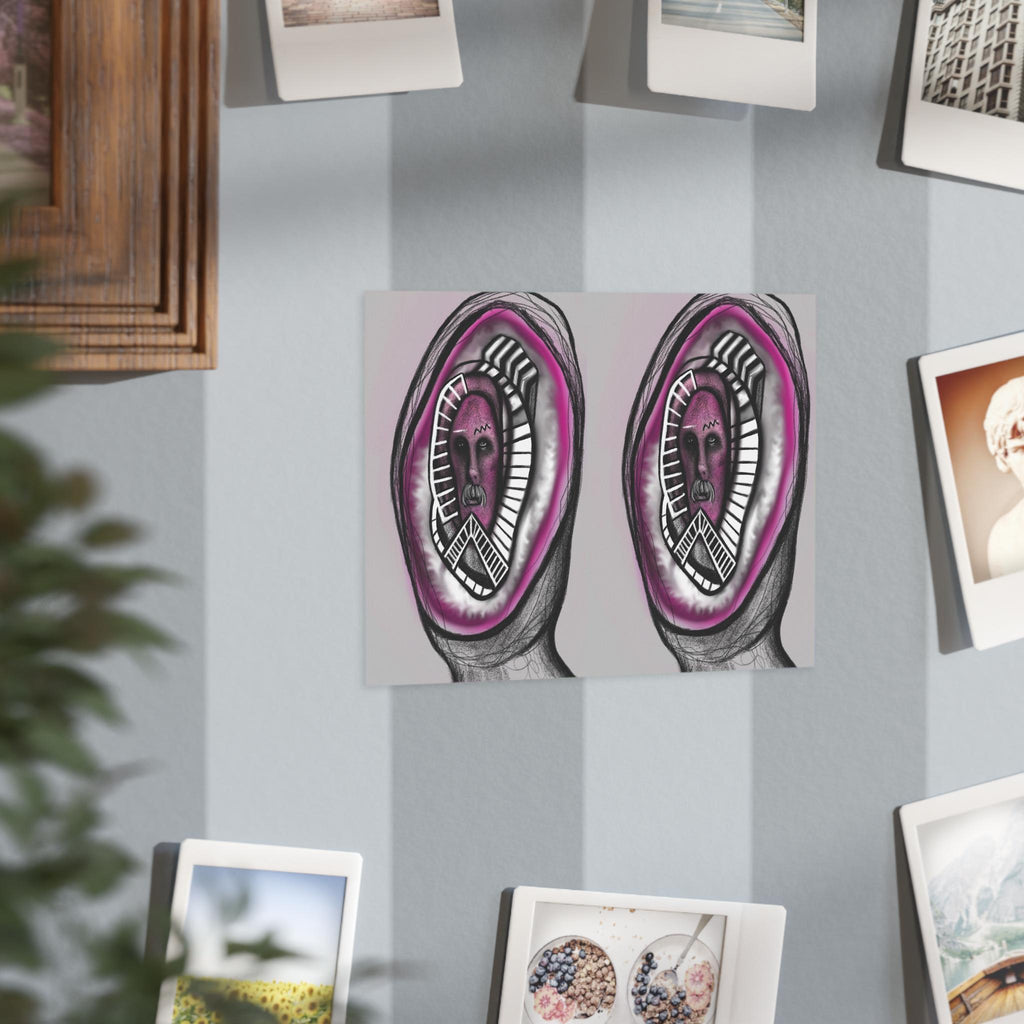 Creepy Art Print: Vibrant Unframed Wall Decor