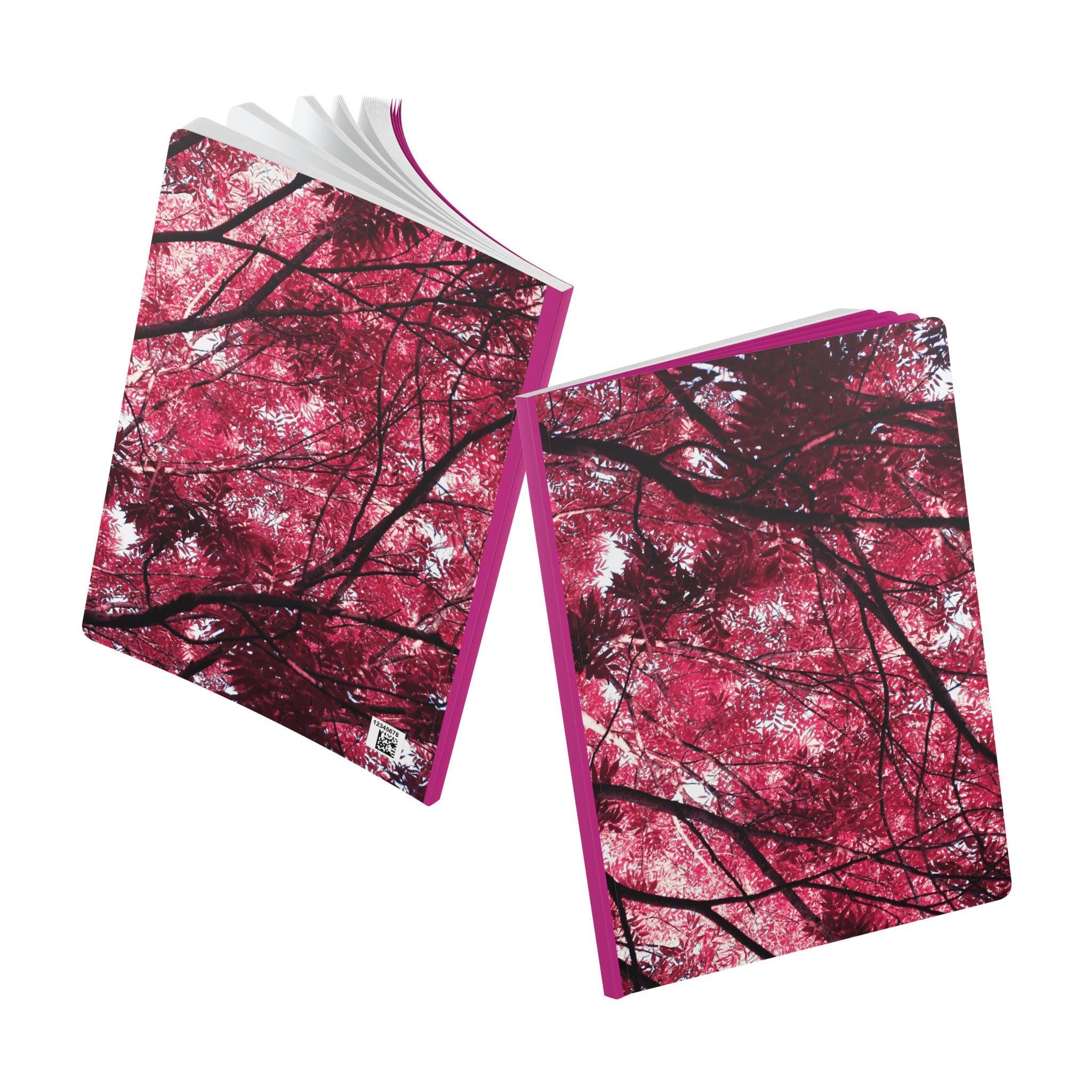 Floral Softcover Journal: Colorful Nature-Inspired Notebook